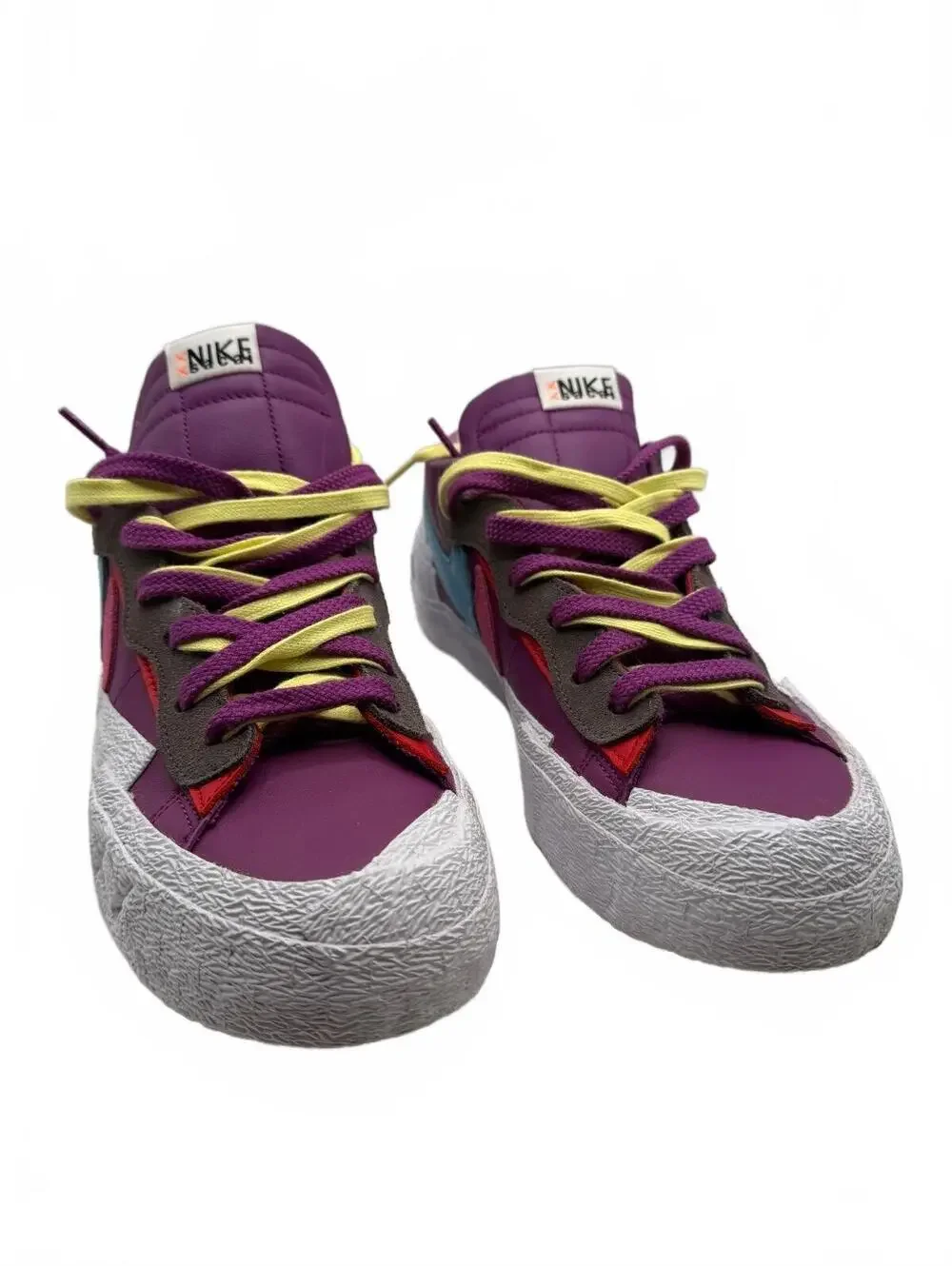 Nike Blazer Low Sacai Kaws Purple/Blue/Multi Sneakers Size 11